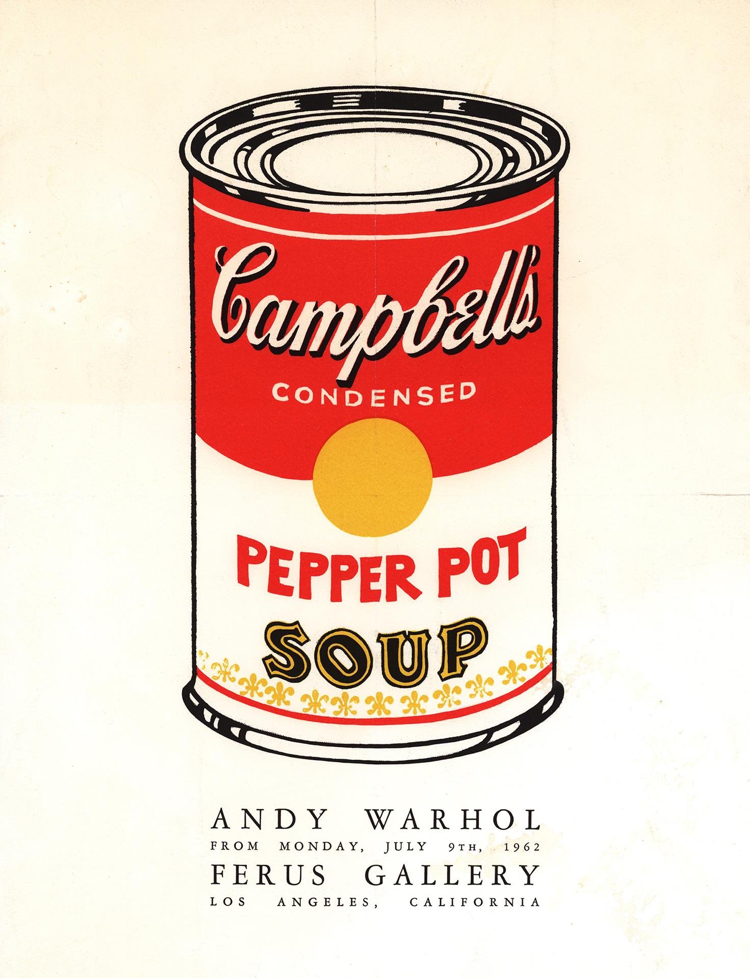 andy warhol campbell soup worth