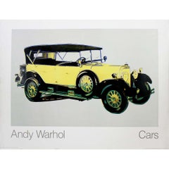 Andy Warhol "Cars" poster series, featuring the Mercedes Typ 400 Tourenwagen