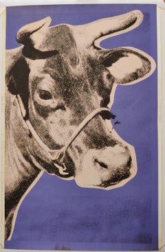 Retro Andy Warhol -- Cow, 1971