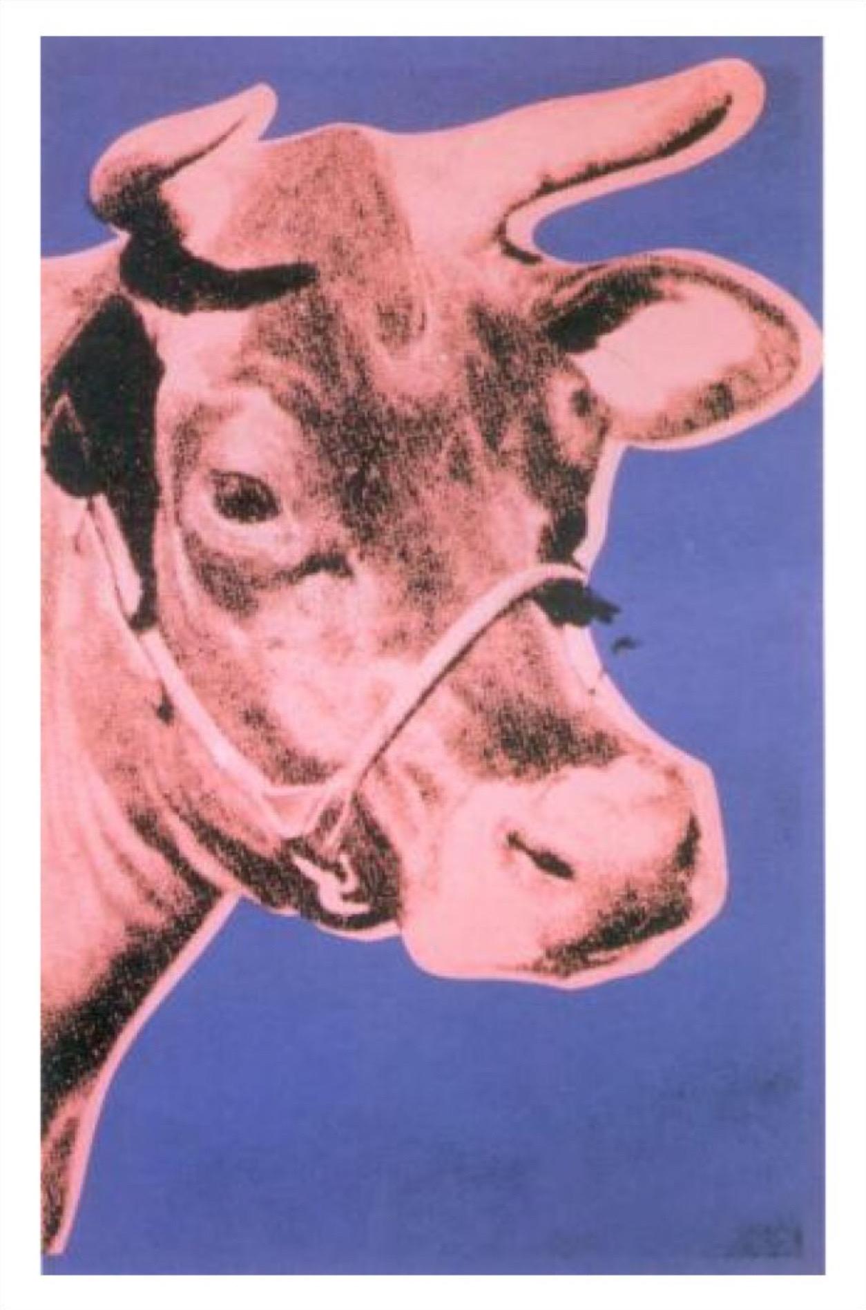 Andy Warhol, Cow, 1976 ( pink & purple)

Matt 250gsm conservation digital paper

Image size: 91 x 142 cm (35.82 x 55.90 in)
Paper size: 100 x 150 cm (39.37 x 59.05 in) 

In a 1966 exhibition at the Leo Castelli gallery in New York City, Warhol