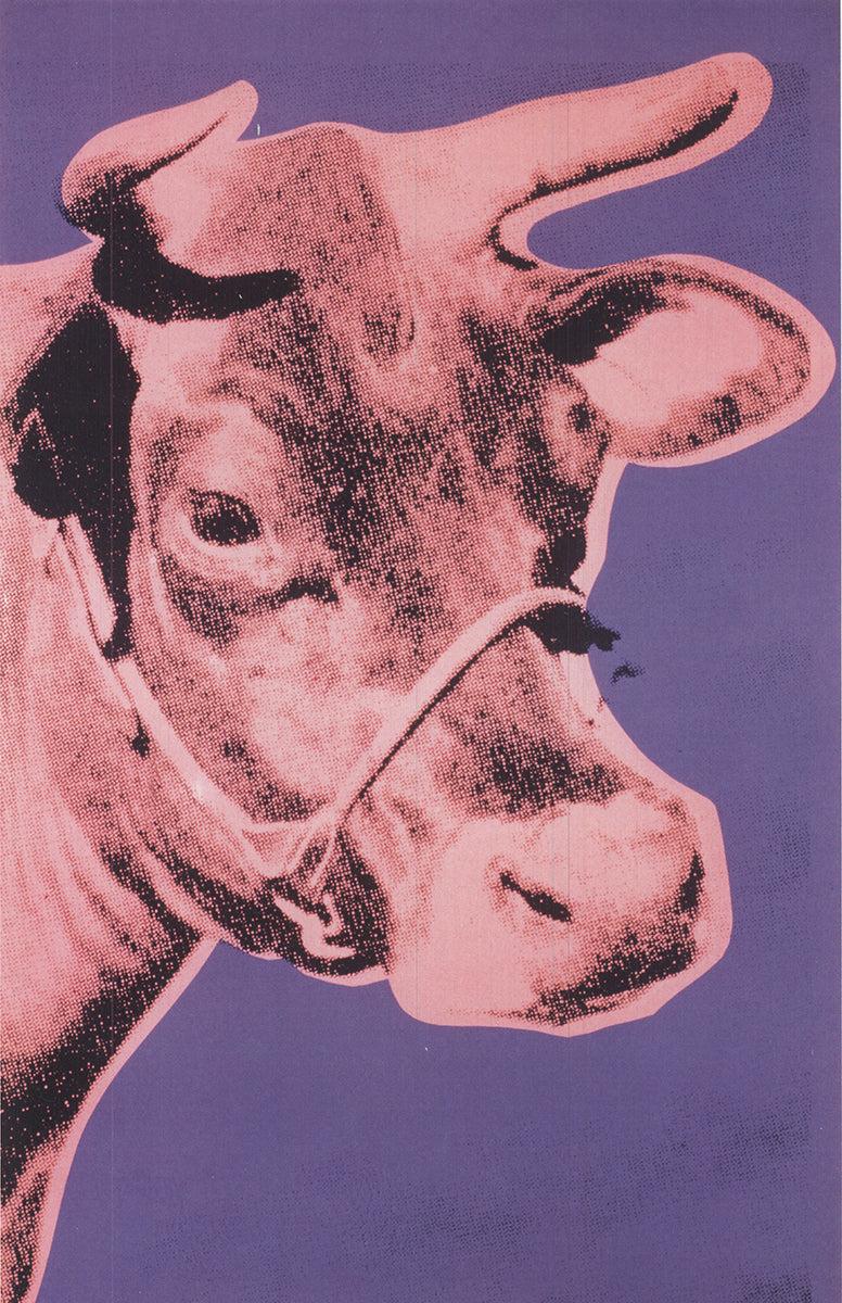 Andy Warhol 'Cow (Pink & Purple)' 2013- Offset Lithograph 1