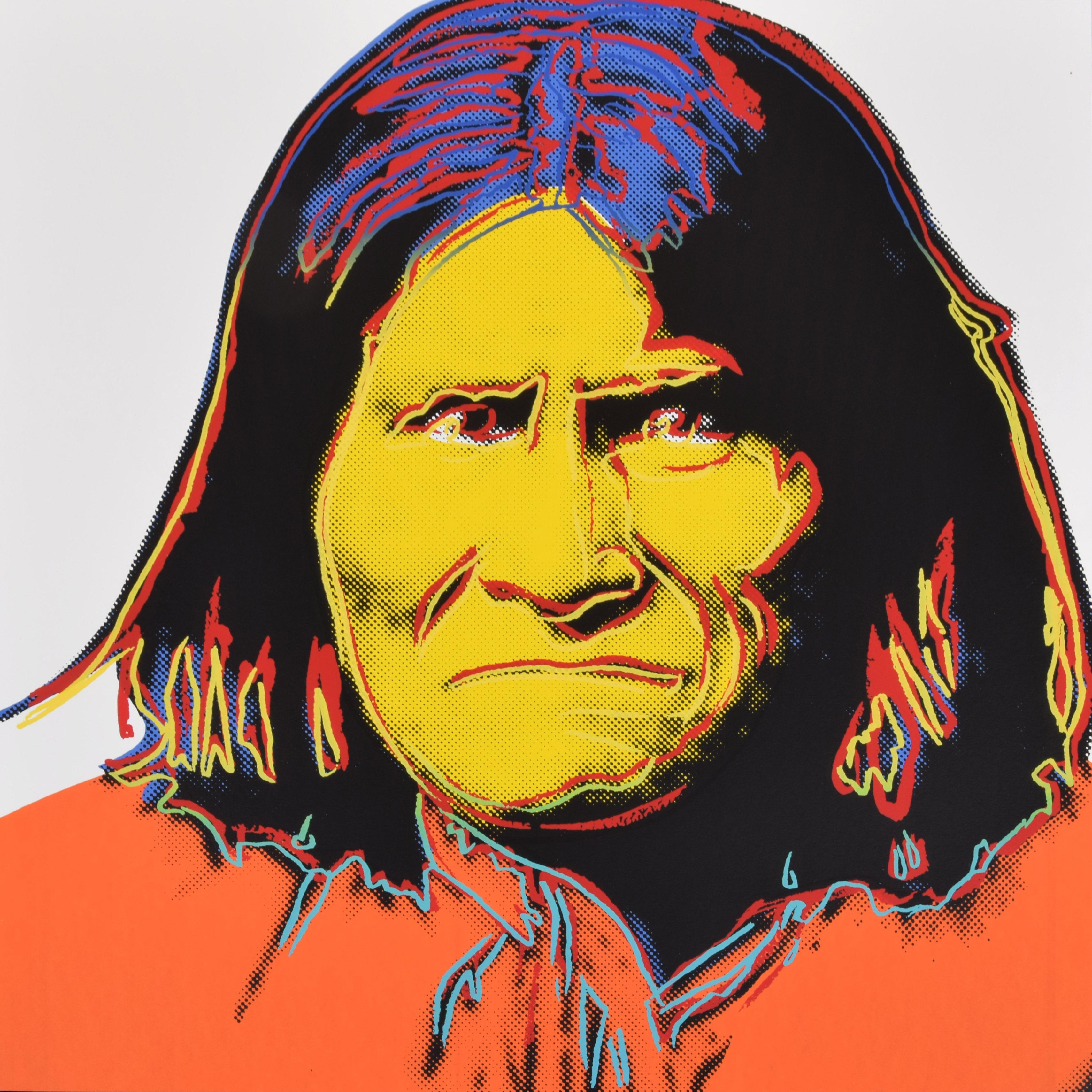 Grabado de Andy Warhol sobre Custer en venta 11