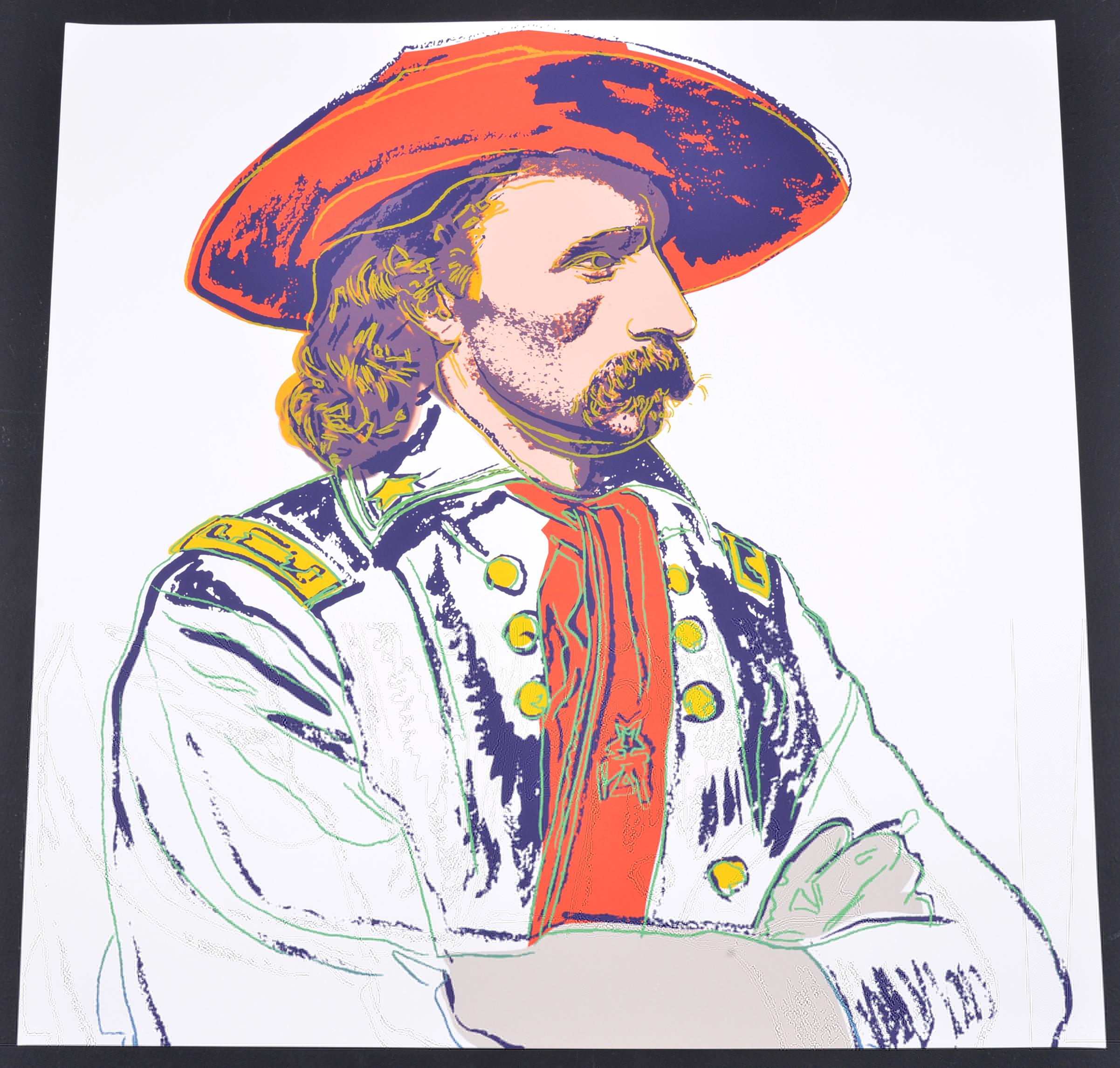Andy Warhol Custer Print For Sale 1