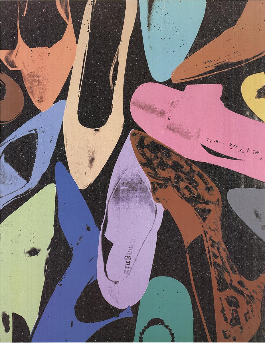 Andy Warhol 'Diamond Dust Shoes' 1999- Poster For Sale 1