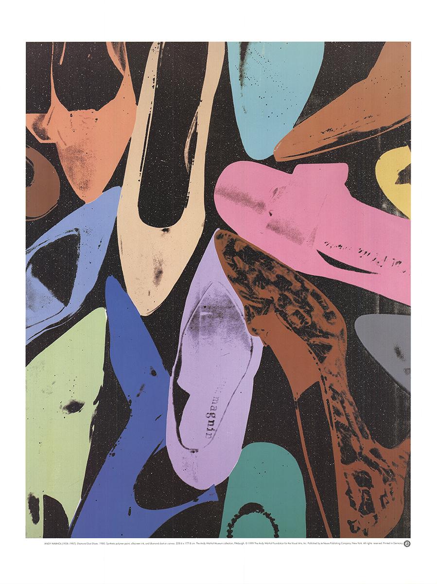 Andy Warhol 'Diamond Dust Shoes' 1999- Poster