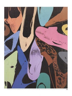 Andy Warhol "Diamantstaub-Schuhe" 1999- Poster