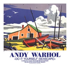 Vintage Andy Warhol 'Do it yourself (seascape)' 1996- Poster