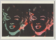 Andy Warhol 'Double Marilyn (Reversal Series)' 1989