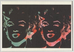 Andy Warhol 'Double Marilyn (Reversal Series)' 1989