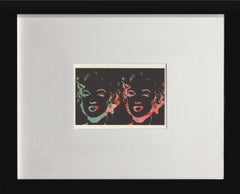 Andy Warhol 'Double Marilyn (Reversal Series)' 1989