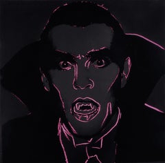 Andy Warhol 'Dracula' Color Screenprint with Diamond Dust, 1981