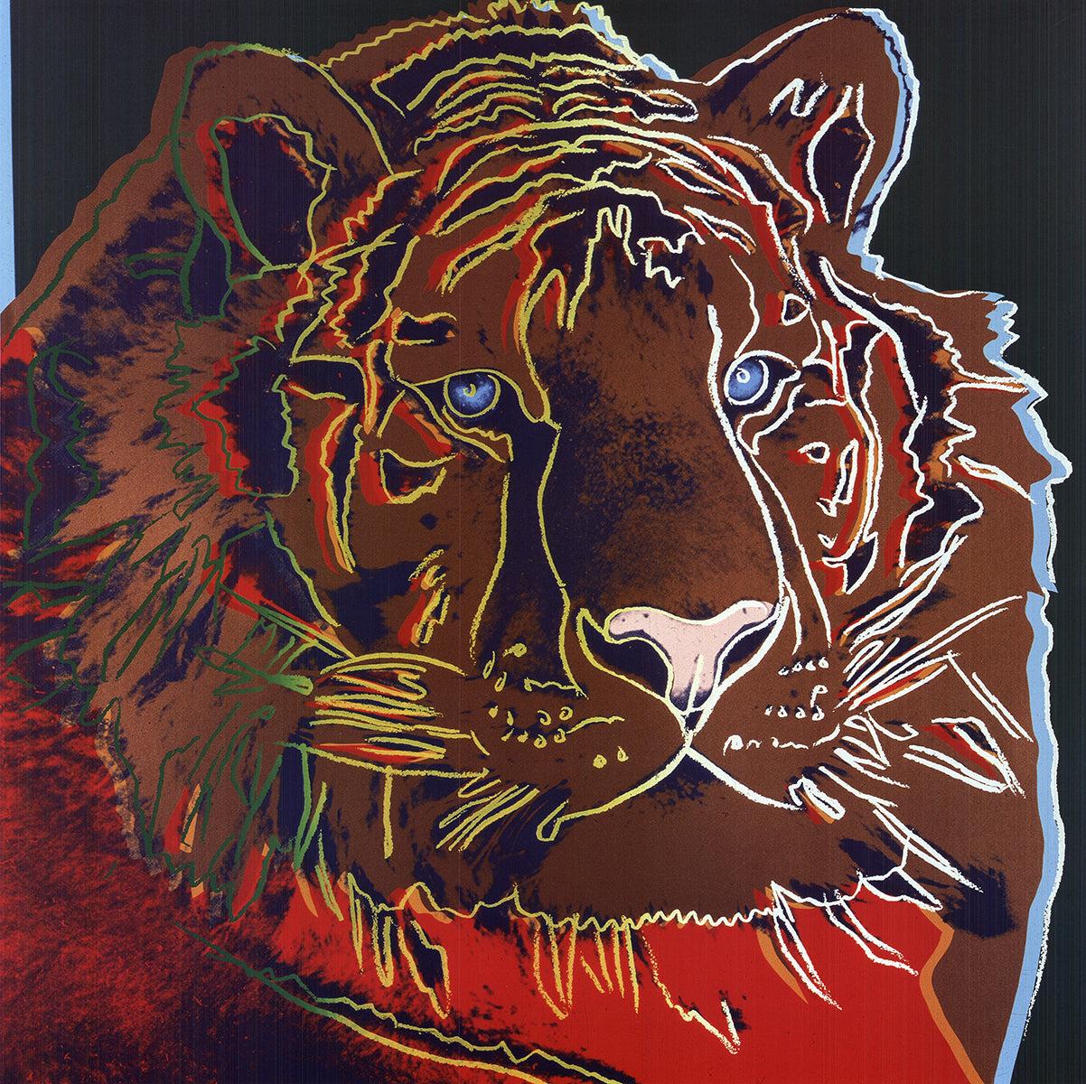 Andy Warhol 'Endangered Siberian Tiger$17' 1999- Poster For Sale 1