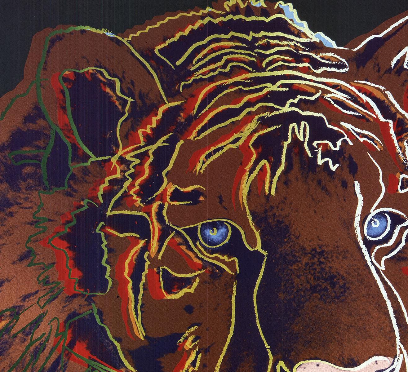Andy Warhol 'Endangered Siberian Tiger$17' 1999- Poster For Sale 2