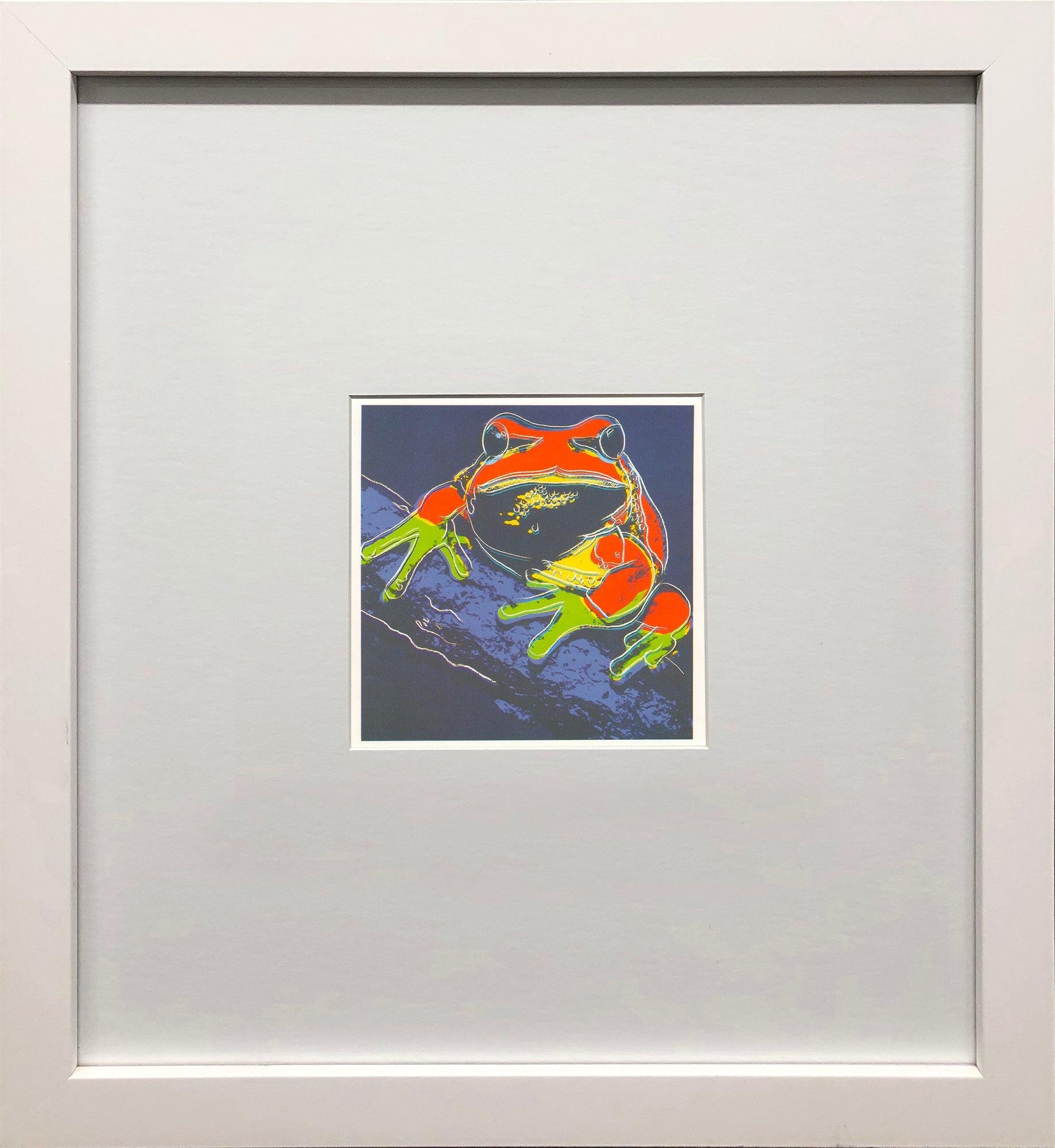 Andy Warhol 'Specie in pericolo: Rana degli alberi di Pine Barrens' 1992