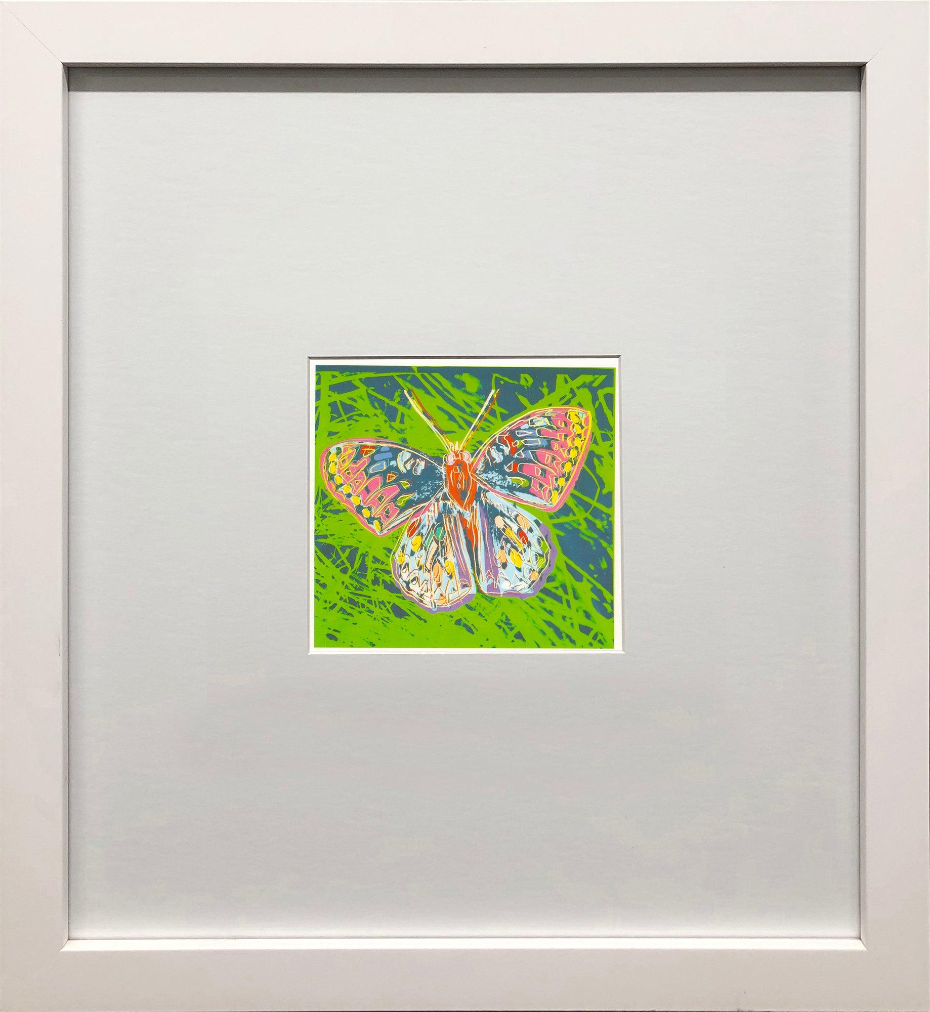 This features Endangered Species: San Francisco Silverspot Butterfly, an iconic image from Andy Warhol’s celebrated Endangered Species series. Originally created to raise awareness about wildlife conservation, this vivid and dynamic composition