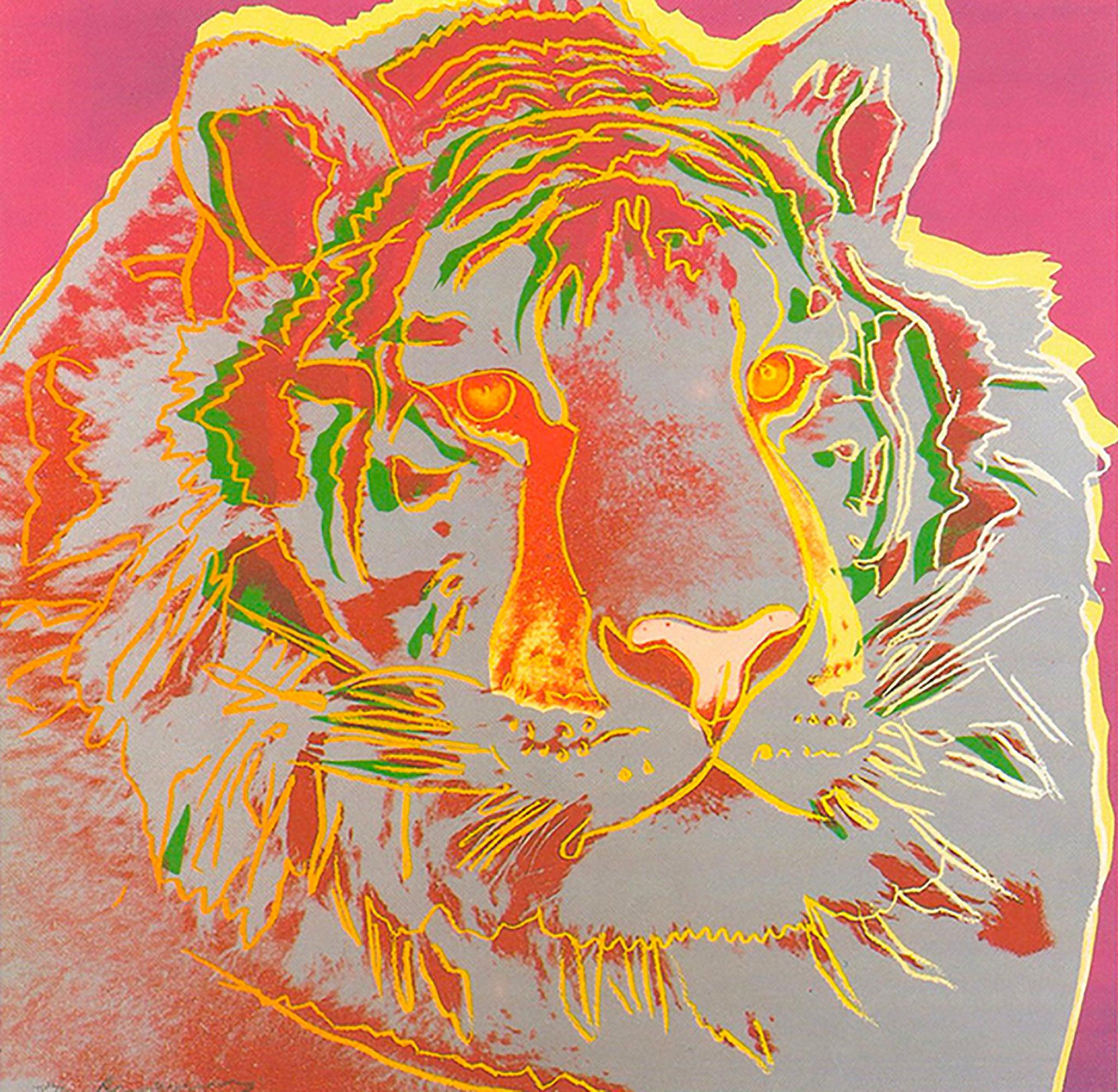 Andy Warhol 'Espèces en voie de disparition : Tigre de Sibérie