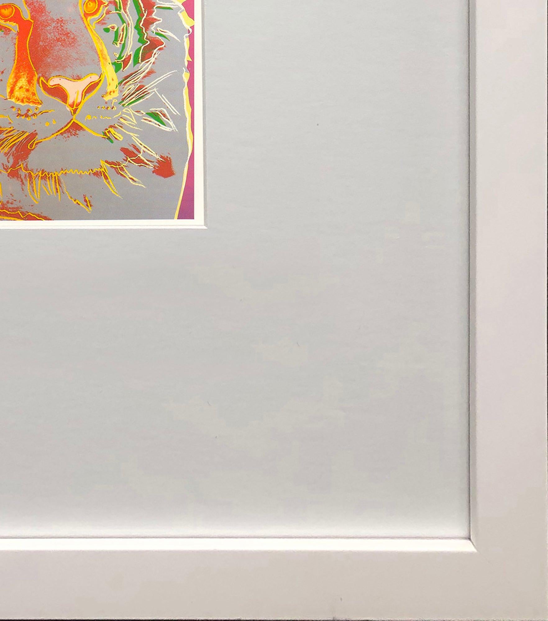 Andy Warhol 'Endangered Species: Siberian Tiger' 1992 For Sale 3