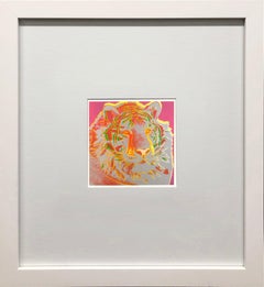 Andy Warhol 'Espèces en voie de disparition : Tigre de Sibérie" 1992