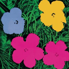 Andy Warhol 'Flowers, 1970-small' 1993- Poster