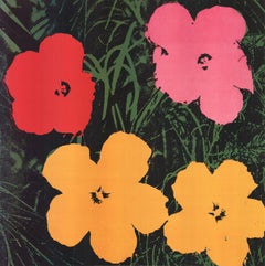Andy Warhol 'Fiori (Lg)' 2005- Poster