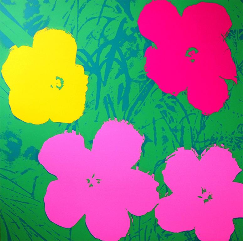 Andy Warhol FLOWERS PORTFOLIO SET. 10 Silkscreens Pop Art American Icon Colors  5