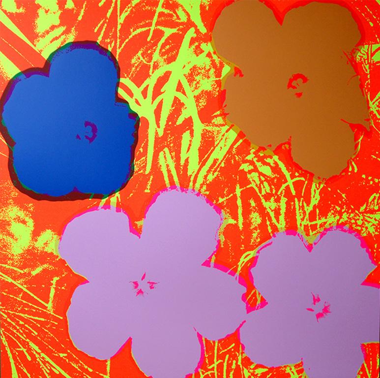 Andy Warhol FLOWERS PORTFOLIO SET. 10 Silkscreens Pop Art American Icon Colors  6