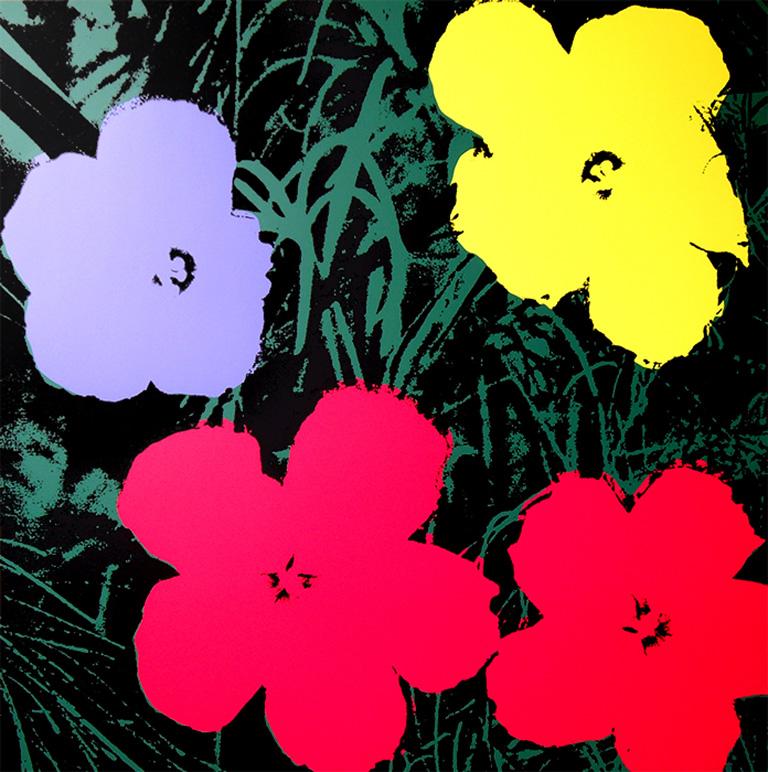 Andy Warhol FLOWERS PORTFOLIO SET. 10 Silkscreens Pop Art American Icon Colors  8