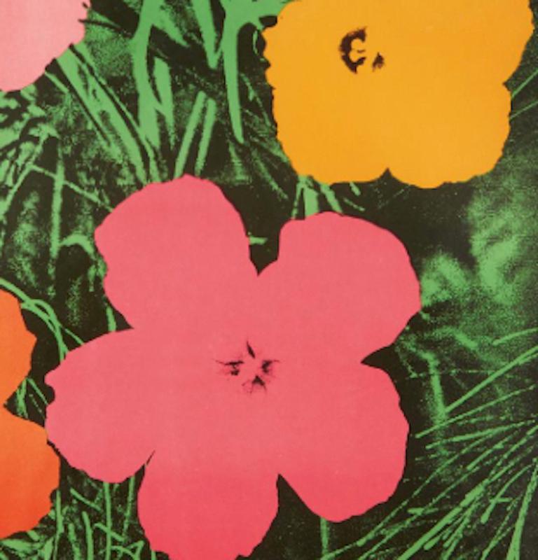 andy warhol flower print