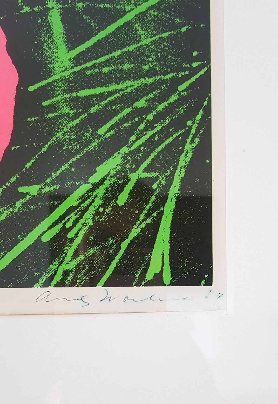 Created in 1964, Andy Warhol’s 'Flowers' is a screenprint in color on archival paper. This print encapsulates the full thrust of the artist's enigmatic approach to art through iconography and pop art idioms. The work is signed and dated on the lower