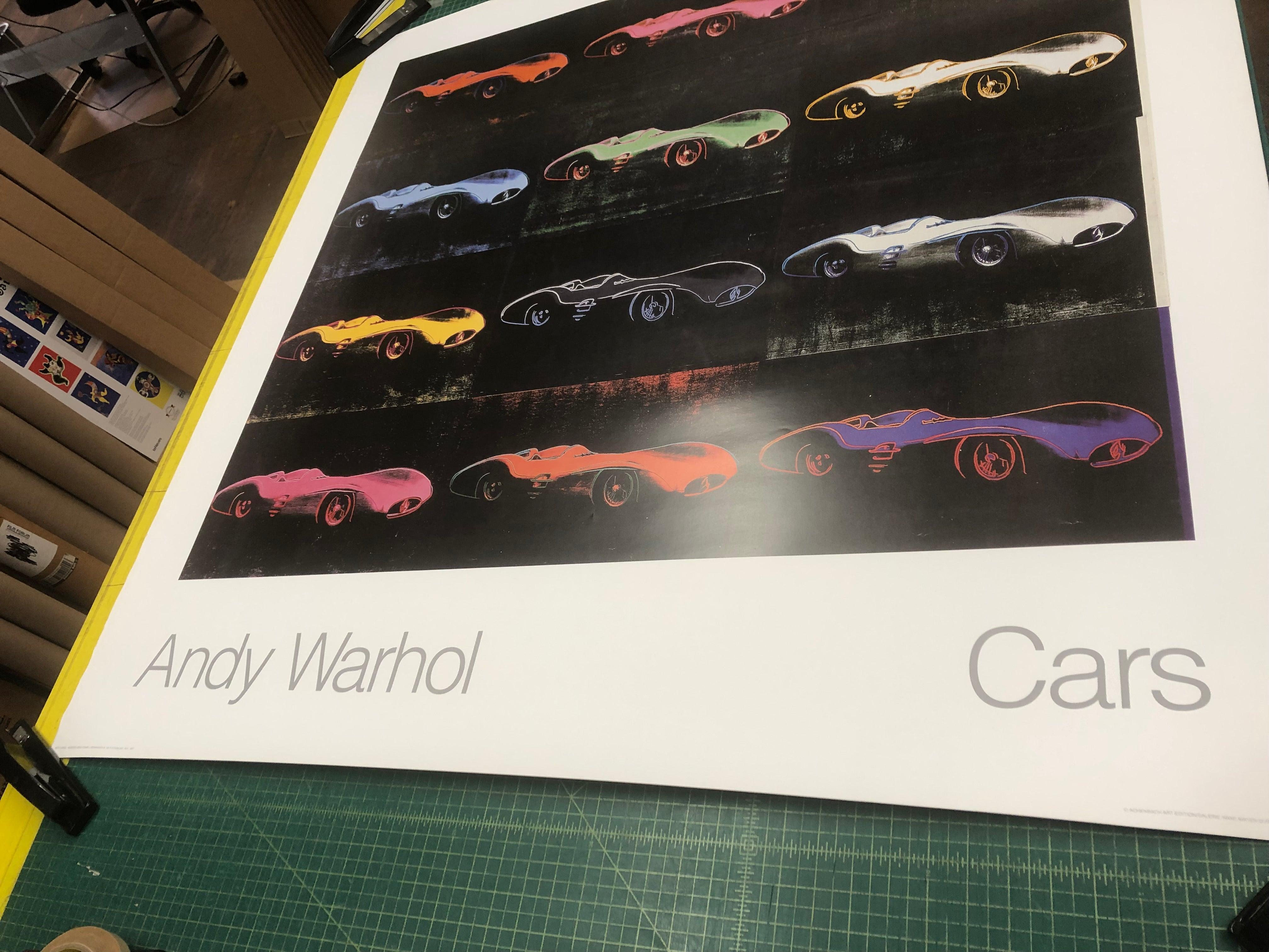 Andy Warhol 'Formula 1 Car W 196 R (1954)' 1989- Pop Art Vintage For Sale 5