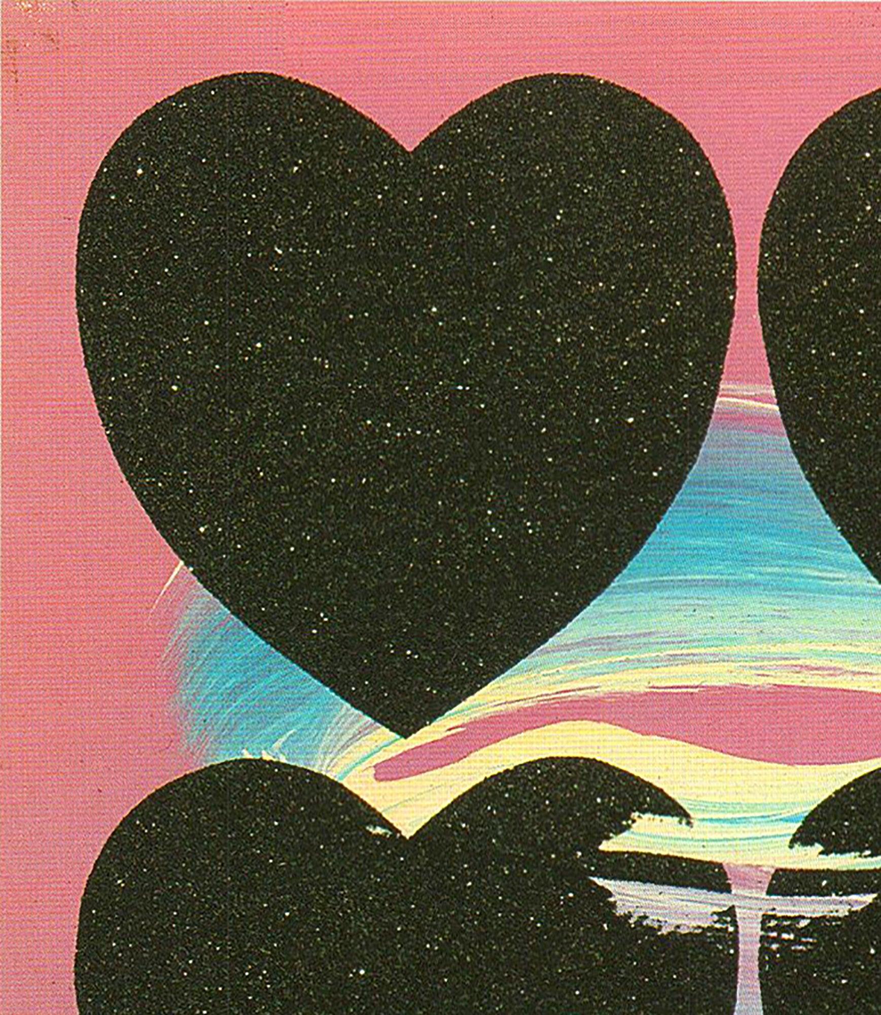 Andy Warhol 'Four Hearts' 1993 For Sale 2