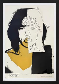 Vintage Mick Jagger FS II.146 (dual signed screen print)