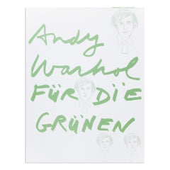 Andy Warhol, Für die Grünen - Serigrafia del 1980, Pop Art