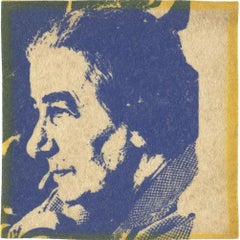 Andy Warhol - Golda Meir, silkscreen 1973 for the Israel Museum New York