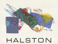 ANDY WARHOL Halston Advertising Campaign Poster, 1982