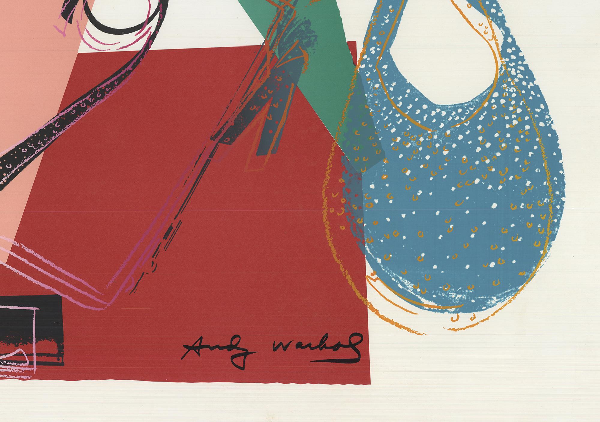 Andy Warhol – Halston, Werbeplakat für eine Werbekampagne – FIRST EDITION im Angebot 3