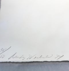 Andy Warhol, Hand Colored Flowers ll.110, 1974 Screenprint with hand coloring.