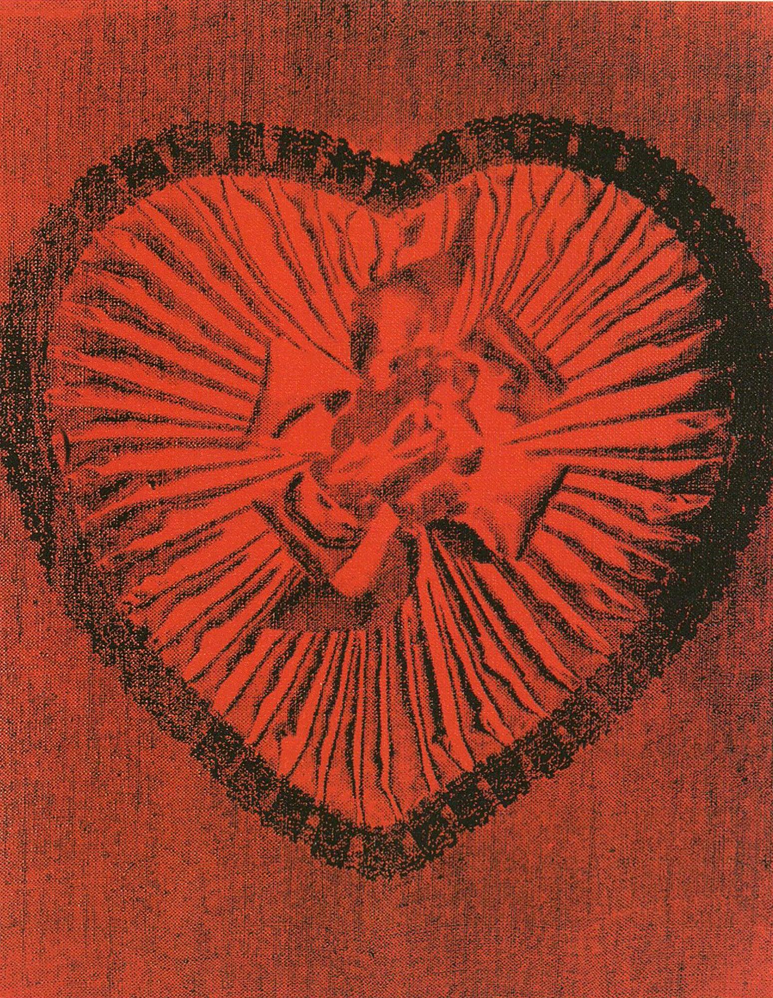 Andy Warhol 'Heart (Candy Box with Bowl)' 1992 Vintage Pop Art For Sale 1