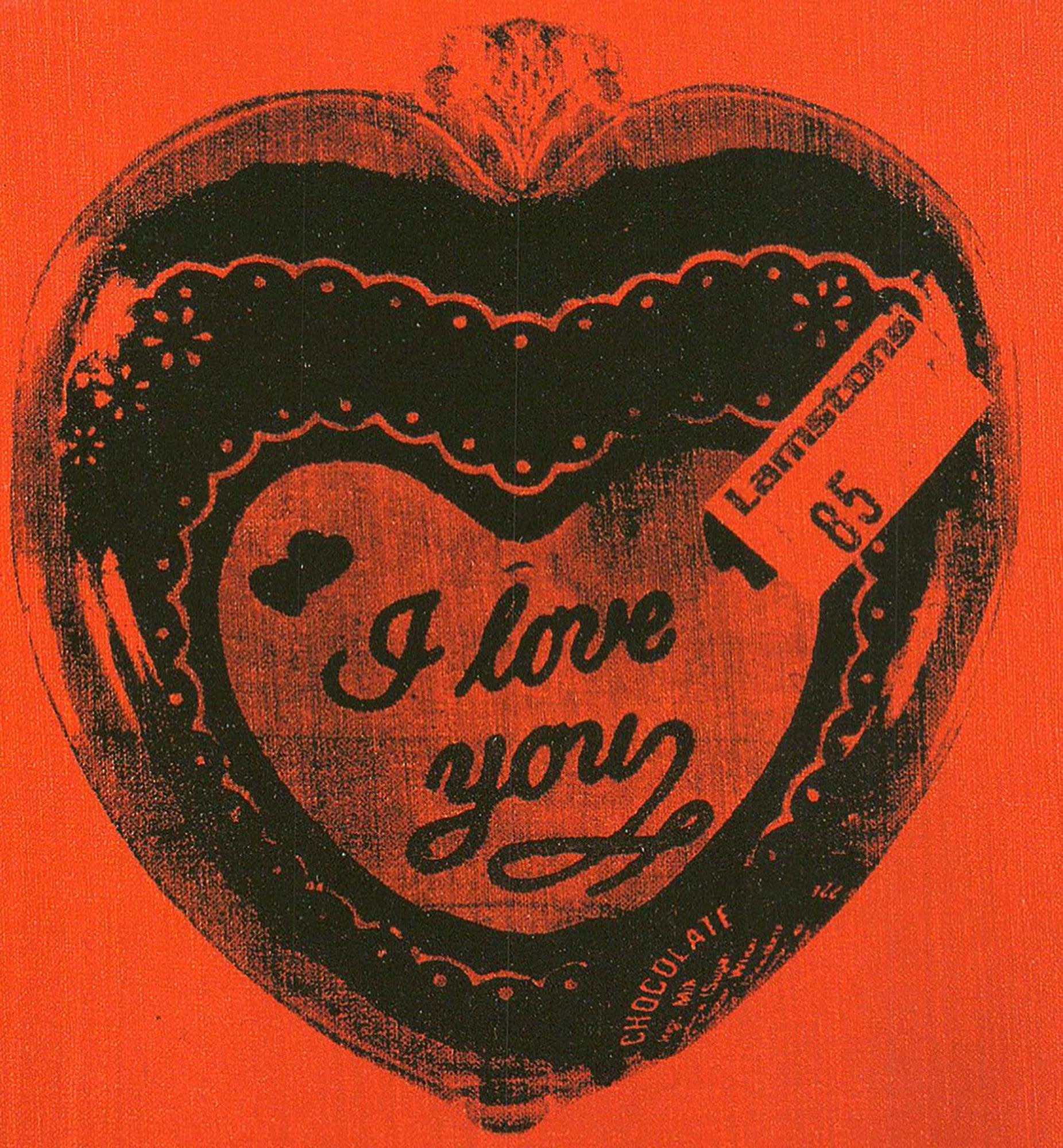 Andy Warhol 'Heart (Lamston Candy Box)' 1993 Vintage Pop Art For Sale 2