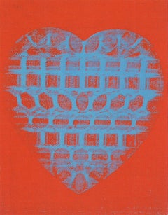 Andy Warhol 'Cuore (scatola di caramelle aperta)' 1993 Vintage Pop Art