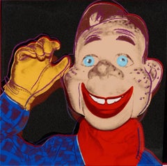 Andy Warhol 'Howdy Doody' Color Screenprint with Diamond Dust, 1981