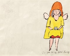 Andy Warhol In the Bottom of My Garden (hand colored lithograph)