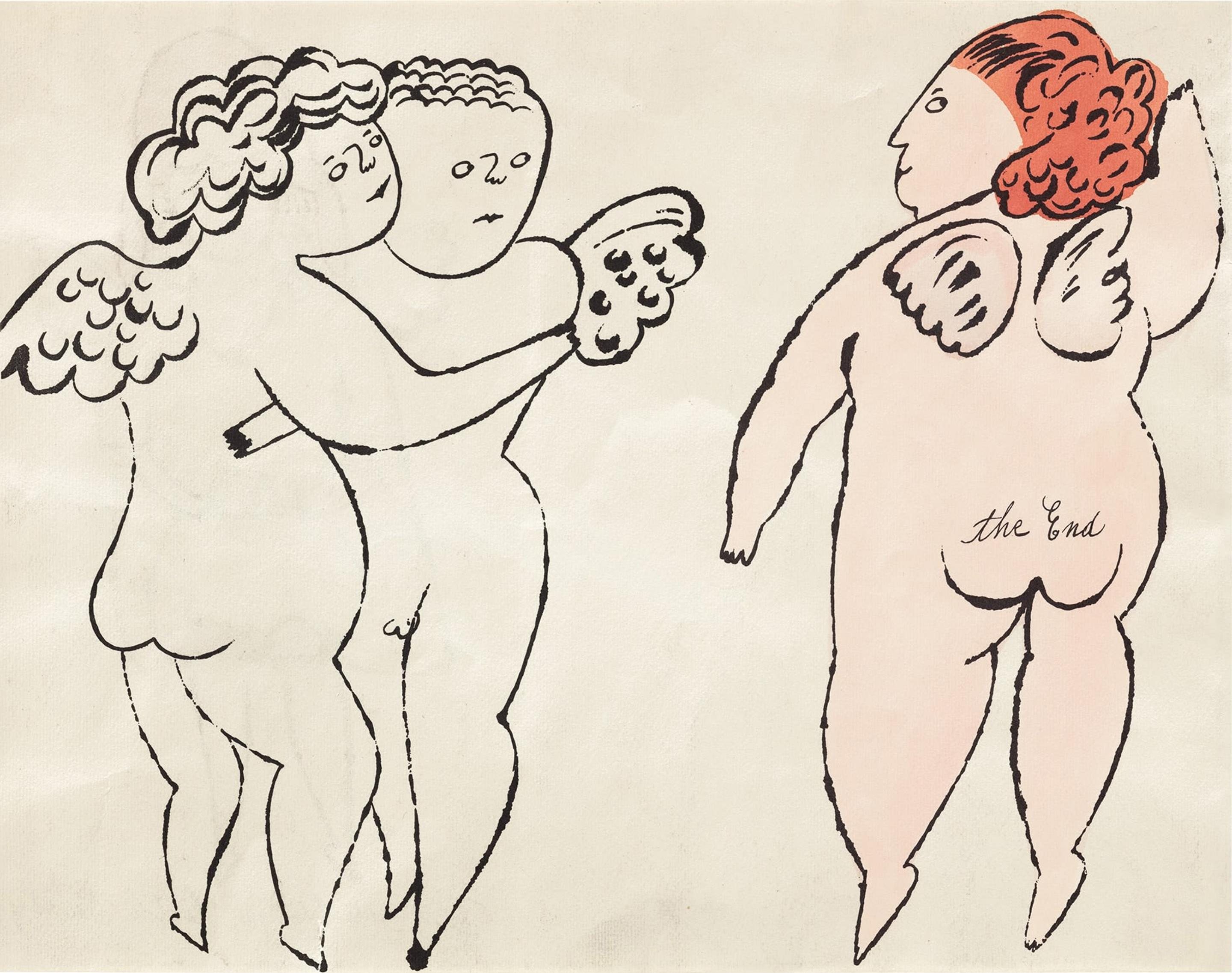 Andy Warhol In the Bottom of My Garden (hand colored lithograph) For Sale 2