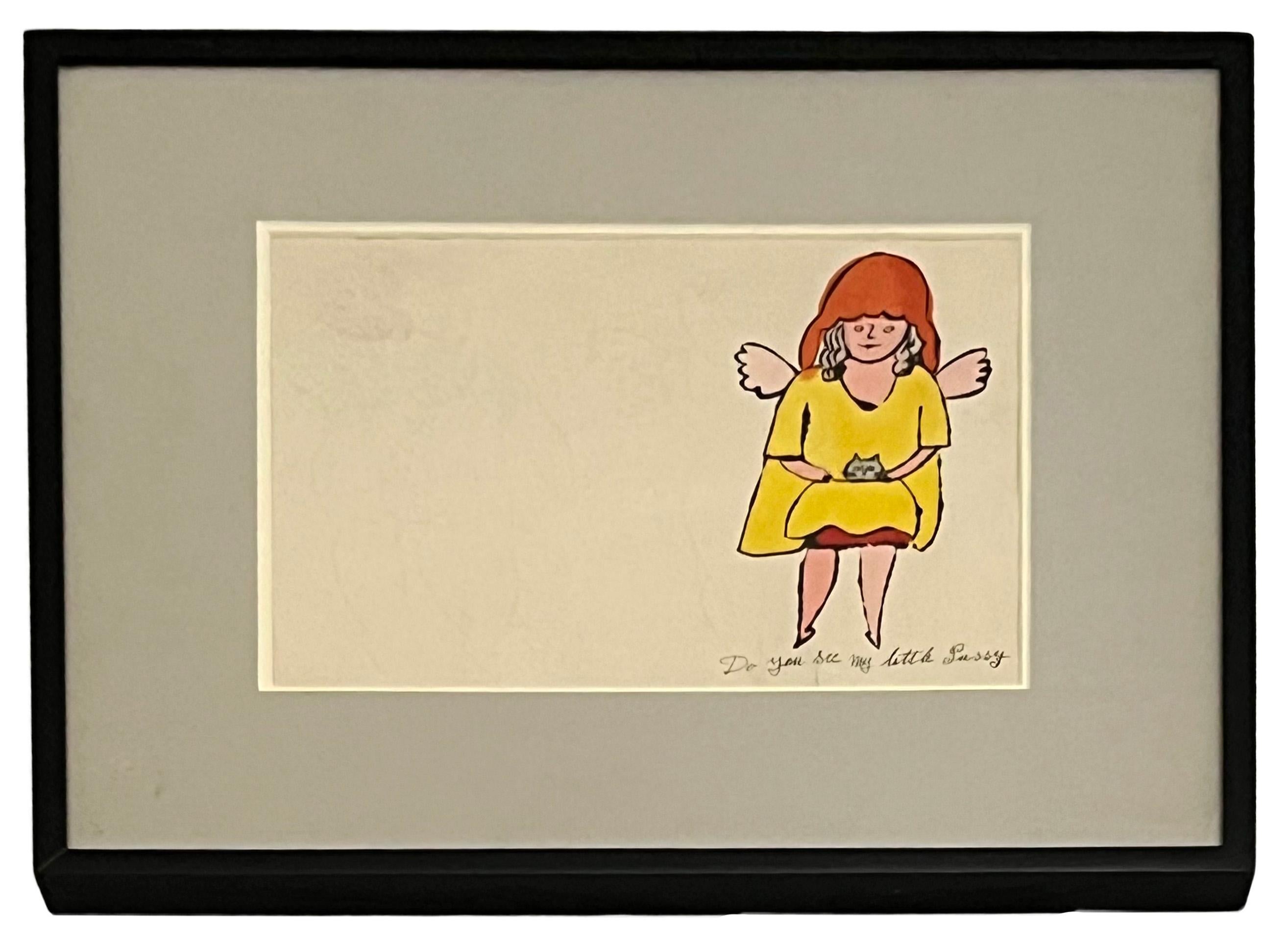 Andy Warhol In the Bottom of My Garden (hand colored lithograph) For Sale 3