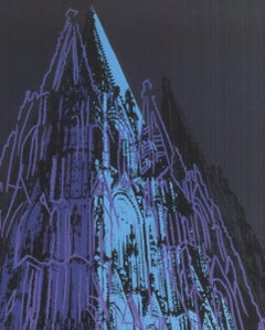 Andy Warhol 'Koln Cathedral Blue' 1993- Vintage Pop Art