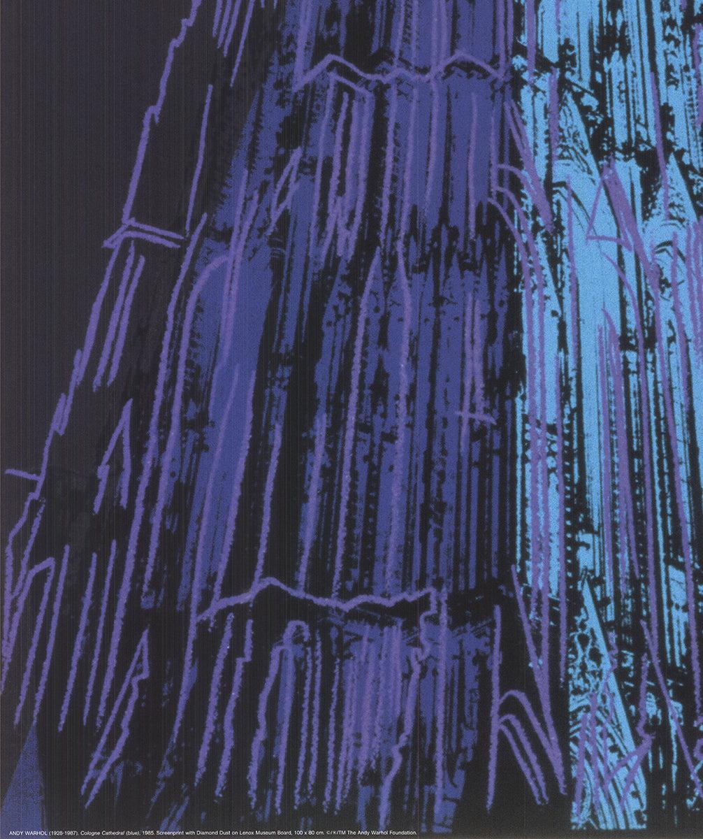 Andy Warhol 'Koln Cathedral Blue' 2