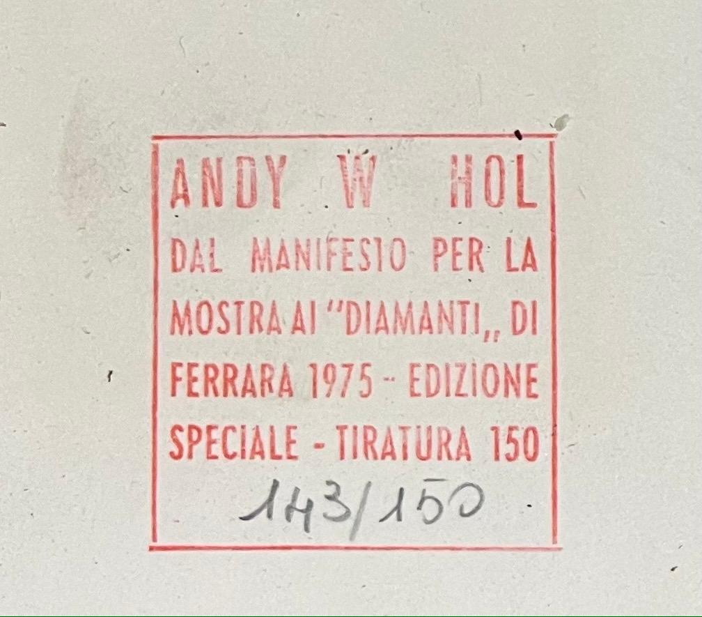 Andy Warhol – LADIES AND GENTLEMEN ( Ref II.126 ) – Hand-signed screenprint 1975 2