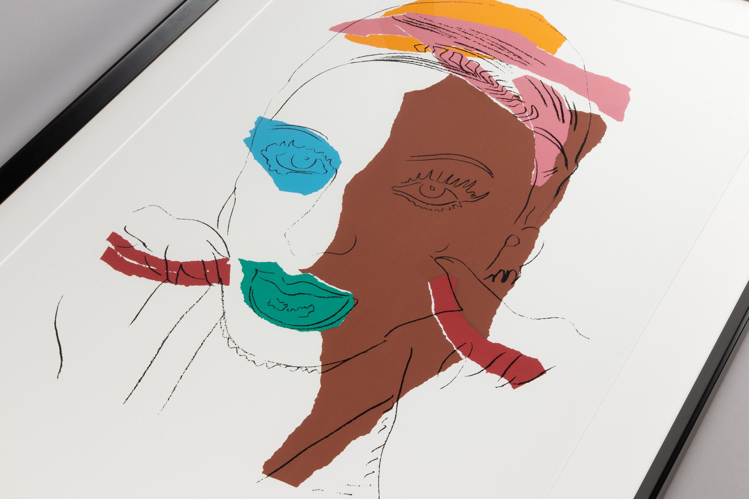 Andy Warhol – Ladies and Gentlemen, Signed Limited Edition Print For Sale 1