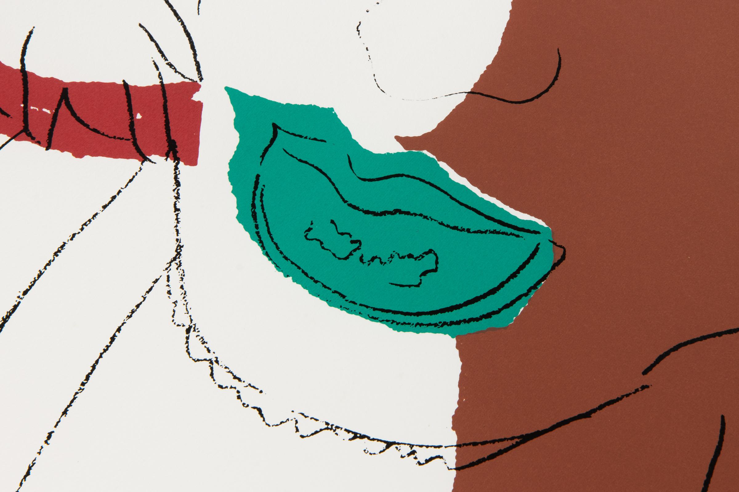 Andy Warhol – Ladies and Gentlemen, Signed Limited Edition Print For Sale 4