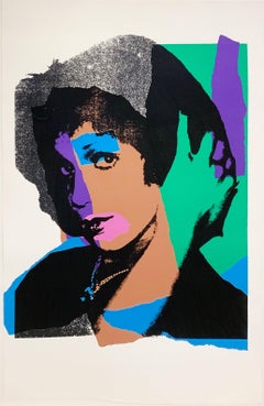 Vintage Andy Warhol "Ladies & Gentlemen" 132; 1975; Screenprint; 43 1/2 x 28 1/2 inches